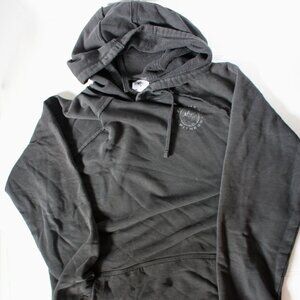Gymshark - Men's Medium Distressed Black Hoodie